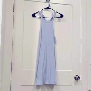Baby Blue Summer Dress. Cute Back. New with Tags
